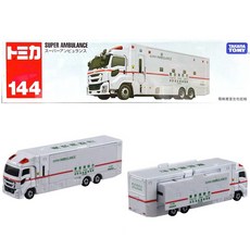 TOMICA 多美 No.144 ISUZU GIGA 加長型 救護車 模型車 TM144A2, 1個