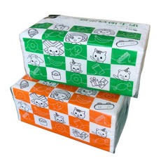 Unidesign 新柔感衛生紙 抽取式面紙 110抽 x 8包, 1個, 1包隨機, 1個裝