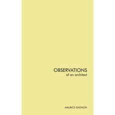 (英文圖書)Observations of an architect 平裝版, Reece Publishing, 英文