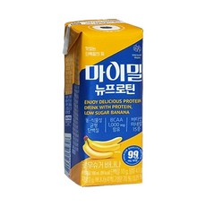 저당프로틴 마이밀 마시는 뉴프로틴 로우슈거 바나나 190ml 16팩, 본상품