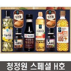 명절선물세트 청정원 스폐셜 H호 (부직포 쇼핑백포함), 8개