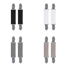 모노샵 의류 옷 소매 고정 집게 와이셔츠 짧은 멜빵 2P