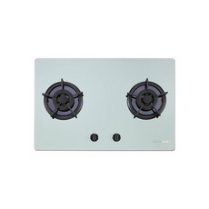 SAKURA櫻花 快速加熱 易清潔 安全節能, 液化石油氣 (LPG), G-2623BGW 二口大面板易清檯面爐 不含安裝
