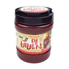칠갑 면비빔장 2kg 쫄면 비빔냉면 골뱅이무침/에어캡포장 빠른배송 대량가능, 1개