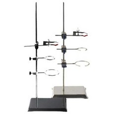 스테인레스 실험실 스탠드 거치대 과학 실험 크래들링 단일 40cm 십자 클램프 세트