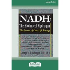 (영문도서) Nadh: The Biological Hydrogen: The Secret of Our Life Energy (16pt Large Print Edition) Paperback, ReadHowYouWant, English, 9780369370280