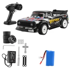 ESP 안정성 시스템 통합 가능 프론트 라이트 100m 범위 RC 레이싱 카 장난감 40 km/h 스턴트 1:16 체중계, 01 China Mainland, 01 Car With 1 Battery