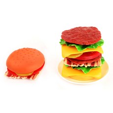 PJR 햄버거 쌓기놀이 균형감각 유아 놀이교구, 1개