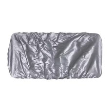 車牌防塵套（銀色加厚版）- 汽車機車通用，防塵保護隱私, 銀, 1個