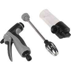 정원 관개 및 차량 청소에 이상적인 다기능 스프레이 헤드가 장착된 세차 호스 노즐용, 정원 관개 및 차량 청소에 이상적인 다기능 스프레이 헤