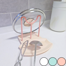 우디밸리 청결 테이블 가드 조리 도구 거치대, 1개, 핑크