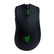 Razer MAMBA WIRELESS 무선 유선 듀얼 모드 게임 마우스 16 000DPI, Mouse, 검정, 공식 표준, 1개