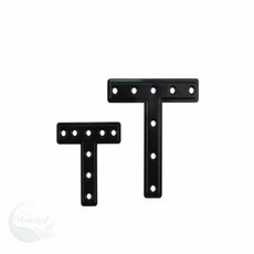 평철 T자 꺽쇠 흑도장 빠른배송 설치 보수 조립, 1) 70X70X18/흑도장