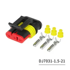 282087 -1 커넥터 하네스 3홀 AM 주행거리계 센서 플러그 DJ7031-1.5-1121, 02 DJ7031-1.5-21