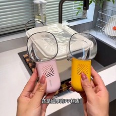 多功能糧勺廚房家用食品定量勺子米勺舀面勺子五穀雜糧量勺, 1個, 全新升級【帶防蟲設計手把】加厚加深,自帶防蟲盒【黃色1個】可拆卸