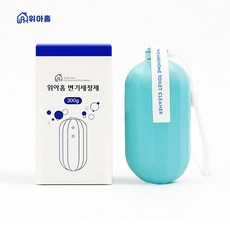 위아홈 프리미엄 자동 변기세정제 대용량 위생줄포함, 4개, 300ml