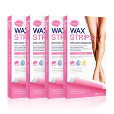 와브 왁싱 스트립 100매 셀프 제모 패치 패드 바디 테이프, 100개, 1.5g