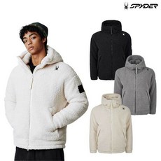 스파이더 공용 플리스 패딩 후드 자켓 SPIWCNJK301U
