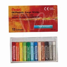 펜텔 오일파스텔 12색 12 드로잉도구