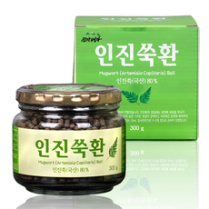 청정지역 무농약 직접 재배 제조 인진쑥환, 300g, 1개