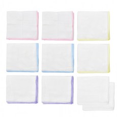 국산 무형광 신생아 유아동 순면 가제손수건 10장