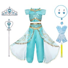 Uni Angel Brave 阿拉伯公主裙 + 7 件配飾套裝