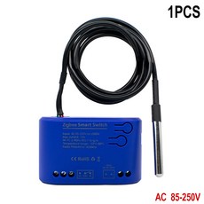 ZIGBEE 스마트 온도 조절기 2200W 실시간 10A 제어와 함께 작동 시스템 제어 모드는 ALEXA 자동, AC 85 250V