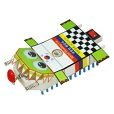 중등과학 모터달린 헤딩자동차 진동 조립키트 엄마표놀이 수업용 창작교실 기계과학, 3개