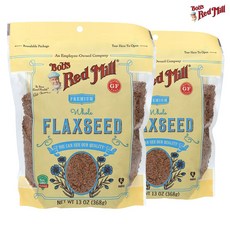 Bob's Red Mill 홀 아마씨 368g 1개, 2개