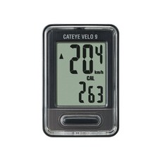 CATEYE VELO 9 有線自行車碼表, 詳見包裝, 1個