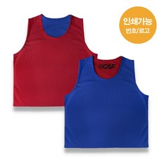 르까프 폴리핏 양면 팀조끼 체육수업 운동회 축구 조끼