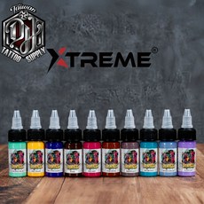 Xtreme 塗鴉色系刺青墨水10色組合 (0.5oz 1oz) - DH TATTOO SUPPLY, 0.5oz10色X牌最新款塗鴉套裝組, 0.5oz10色X牌最新款塗鴉套裝組