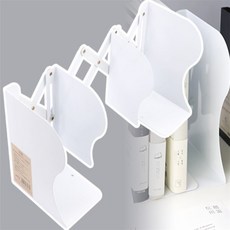 올리버샵 북엔드 책꽂이 길이조절책꽂이, 블랙