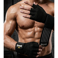 제이엔 헬스 장갑 운동 손목 보호대 웨이트 피트니스 턱걸이 풀업 여자 남자, S, 1개