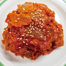 바다랑 볶음김치 500g 1kg 추억의 도시락 반찬 라면, 1개