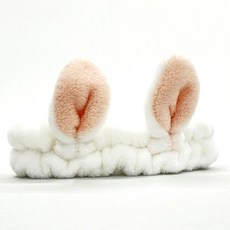 헤어밴드 화이트토끼 샤워 세안밴드 머리 세수