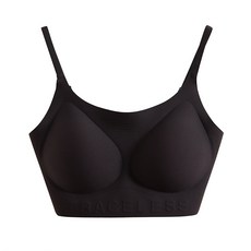 심리스스포츠일체형패드브라렛 NO와이어날숨블러스파게티끈브라 /NS0002