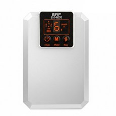 SRF 낚시용 기포기 USB 충전식 휴대용 S10-MINI, 1개, 화이트