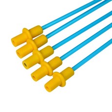 전문 송곳니 관리 인공 수정 일회용 파이프 플라스틱 애완 동물 반려동물 장치 덕트, 1개