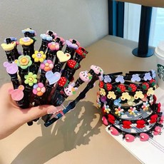 유아동 헤어핀 세트 아기 머리핀 여아 머리띠