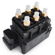 MILLISEC 에어 서스펜션 밸브 블록 2002-2018 VW 투아렉 포르쉐 카이엔 테슬라 모델 S 컨트롤 밸브 OE 교체 # 4L0698007 4L0698007A, MILLISEC 에어 서스펜션 밸브 블록 2002-20