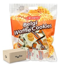 머깨비 도매몰 벨기 와플쿠키, 483g, 6개