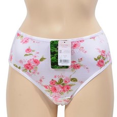 챠밍 플라워 인견 맥시 데일리 여성 팬티 심리스 삼각 빤스 편한 학생 삼각