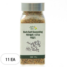 내츄럴스파이스 허브솔트시즈닝 마일드, 180g, 11개
