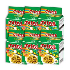 마루미야 노리타마 후리카케 맛가루 미니팩 20봉입, 75g, 6개