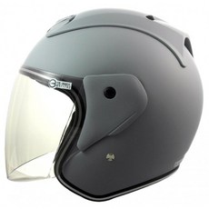 【GP-5 616】時尚R帽 通風 小貓耳 雙導流 經典不敗款安全帽 安全帽 內襯全可拆洗 抗UV鏡片, 消光水泥灰