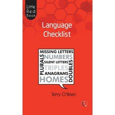 (영문도서)Little Red Book: Of Language Checklist Paperback, English, 9788129121042, Rupa Publications India