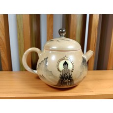 九覺堂 柴燒茶壺 無相虹光 手繪敦煌, 商品主圖, 1個