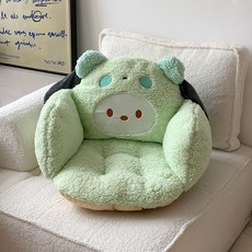 해피유통 귀여운 아기 동물 캐릭터 방석 의자 푹신한 인형 소파 용, 5, 45*45센티미터