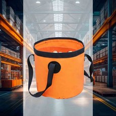 접이식 바스켓 10L 양동이 설거지통 바케스 손잡이 정리함 낚시